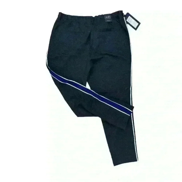 Jack & Jones Dark Grey Navy Stripe Ankle Pant NWT 33 x 32 - Picture 5 of 5